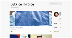 Desktop Screenshot of lutkiceikrpice.com